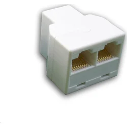 DATACOM Rozdvojka UTP CAT5E 3xRJ45 (8p8c-1F/2F)
