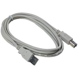 DATACOM USB 2.0 Cable 3m A-B (pro tiskárny) šedý