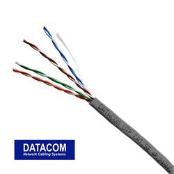 DATACOM UTP drát CAT5E PVC,Eca 305m box šedý