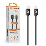 Dátový kábel ALIGATOR POWER 3A, USB-C/Lightning, 1m čierny DATKP33