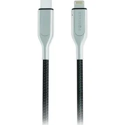 Datový kabel Forever Core USB-C na Lightning MFI PD 1,5m 2,4A textilní černý GSM045670 - Mobilní telefony - příslušenství