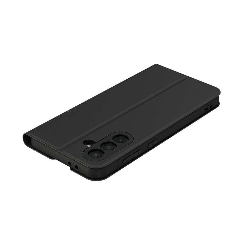 Deklas Spello Flip case for Samsung Galaxy A56 - juodas