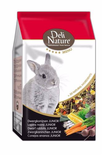 Deli Nature 5* Menu trpasličí králik junior 2,5 kg