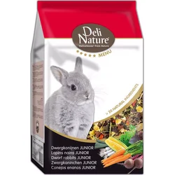 Deli Nature 5* Menu trpasličí králik junior 2,5 kg