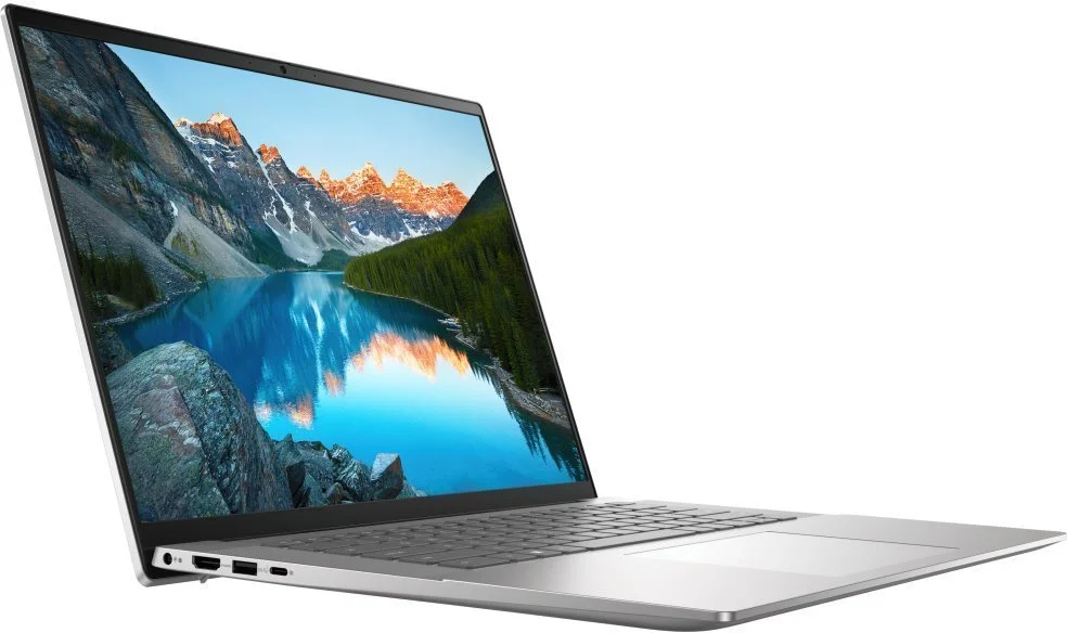 DELL Inspiron 16 (5635)/ Ryzen 5 7530U/ 16GB/ 512GB SSD/ AMD Radeon/ 16" 2.5K/ FPR/ W11H/ strieborná/ 2Y Basic