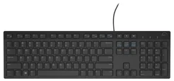 Dell KB-216 Klávesnice,drátová,multimediální,USB,černá,ruská 580-ADGR - Klávesnice