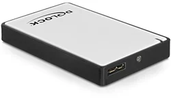Delock 1,8" externý skriňa pre micro SATA HDD/SSD na USB 3.0 (42487)