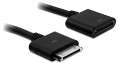 Delock iPhone/iPod/iPad prodlužovací kabel, černý, 1m (82701)