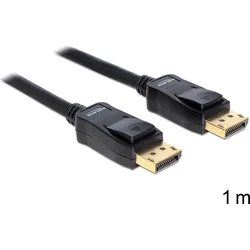 Delock kabel DisplayPort samec na Displayport samec, délka 1m (82423)