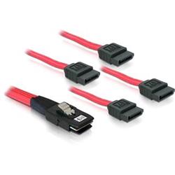 Delock kabel SAS mini 36-pin / 4x SATA 100 cm (83074)