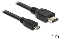 Delock MHL kabel samec > High Speed HDMI samec 1 m (83295)