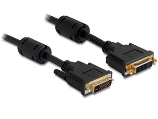 Delock predlžovací kábel DVI-I 24+5 samec / samica, 3m 83108