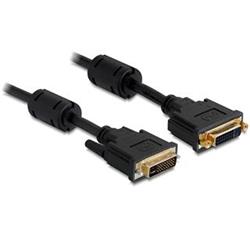 Delock predlžovací kábel DVI-I 24+5 samec / samica, 3m 83108