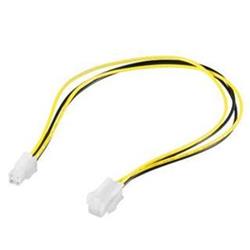 Delock predlžovací napájací kábel p4 (4-pin) samec / samica, 15 cm