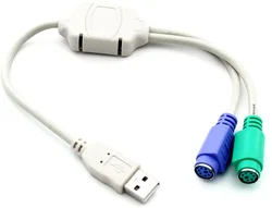 Delock redukcia USB - 2x PS2 port (61244)