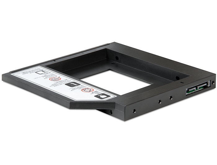Delock Slim SATA 5,25 inštalačný rámik pre 1 x 2,5" SATA HDD/SSD (61993)