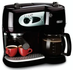 DeLonghi BCO 261 Espresso kombinované, 1750W, 15bar, tryska na páru, „Cappuccino systém“, světelná signalizace