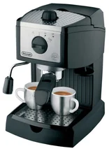 DeLonghi EC 155 Espresso pákové, 1100W, 15bar, tryska na páru, použ. mleté kávy, nahřívání šálku