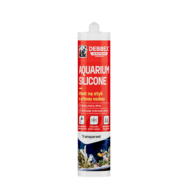 DENBRAVEN Akváriové lepidlo 280ml transparentné RL