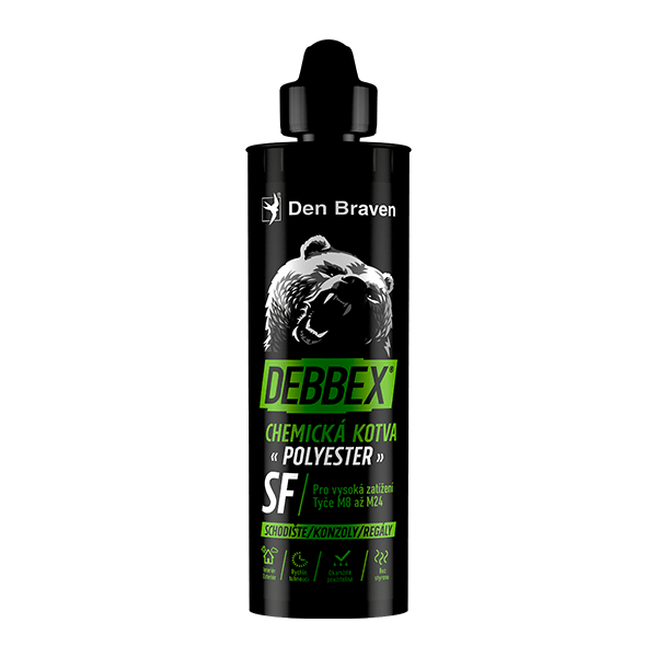 DENBRAVEN Chemická kotva bez styrenu POLYESTER SF 380ml