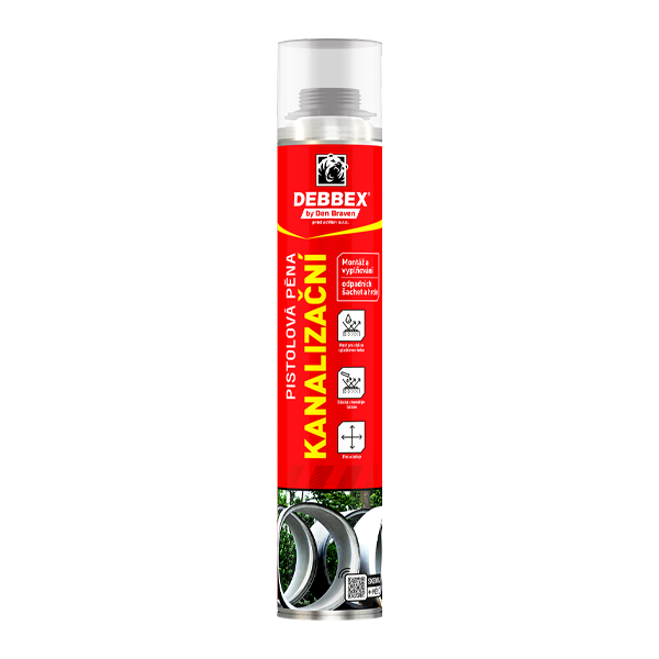 DENBRAVEN Kanalizační pěna 750ml trubičková