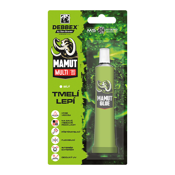 DENBRAVEN Mamutie lepidlo 25ml MULTI white