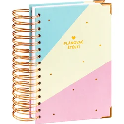 Denný nedatovaný diár Happiness planner v darčekovej krabičke
