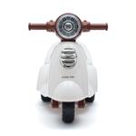 Detská motorka Baby Mix so zvukom Scooter biela