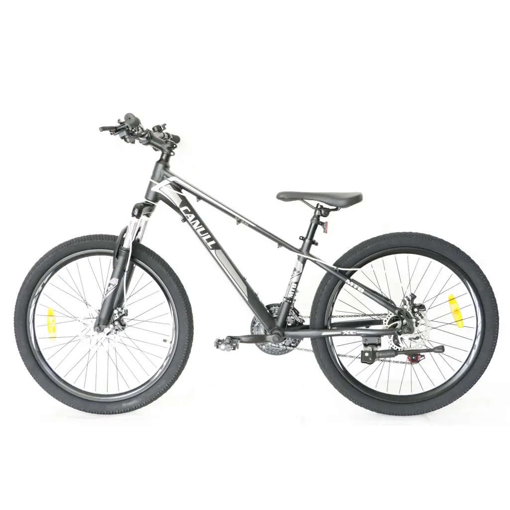 dětské kolo CANULL XC 241 24" černá/bílá