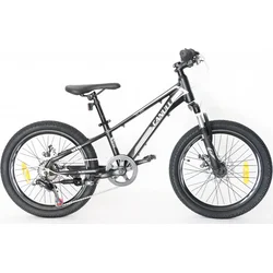 Detský bicykel CANULL XC 221 20" BLACK/WHITE