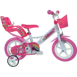 Detský bicykel Dino 124GLN s potlačou Unicorn 12" 2022