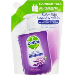 Dettol Tekuté mýdlo Náhradní náplň Uklidňující levandule 500ml