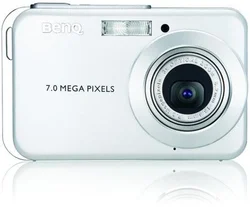 DF BENQ White DC X720 7Mpix,3x opt. zoom,2.5" LTPS LCD + 1GB SD Karta