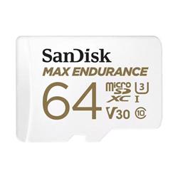 DF SanDisk Max Endurance microSDXC 64GB 100 MB/s UHS-I U3 Class 10+ Adaptér 