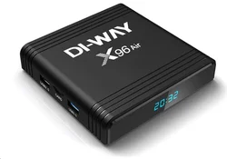 DI-WAY AND-X96 GIGABIT 8K UHD 4-Core 4GB RAM, 32GB ROM, 5G, 3xUSB AND-X91 GIGABIT - Televizní a střihové karty