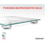 Digitálna osobná váha ELDONEX BodyFit, strieborná