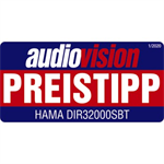 Digitálne a internetové rádio Hama DIR3200SBT, FM/DAB/DAB /, Bluetooth, biele, ovládanie aplikácií