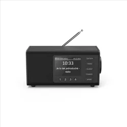 Digitálne rádio Hama DR1000, FM/DAB/DAB , čierne