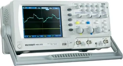 Digitální osciloskop Voltcraft VDO-2072, 2 kanály, 70 MHz