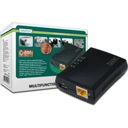 DIGITUS 1-Port USB 2.0 multifunkčné sieťový server/NAS DN-13020