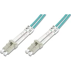 DIGITUS Fiber Optic Patch Cord, LC/LC Multimode 50/125 µ, OM3, Duplex, 5m DK-2533-05/3