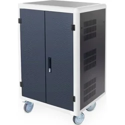 Digitus Nabíjecí vozík pro notebooky a tablety, 30 nabíjecích základen, vhodné až pro 14 ” zařízení vč. USB, PDU