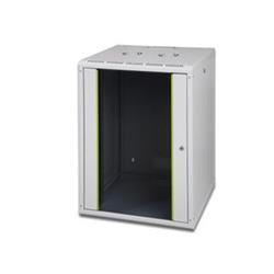 DIGITUS SoHoline 16U 19” Wall Mounting Cabinet. hl. 56 cm DN-19 16U-6/6 - Síťové adaptéry - karty