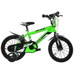 Dino bikes 414U zelená 14" dětské kolo