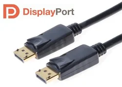 DisplayPort 1.2 prípojný kábel M/M, pozlátené konektory, 1m,rozlišení 4K*2K/60Hz, 18Gb/s kport4-01
