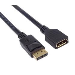 DisplayPort prodlužovací kabel M/F 1m