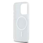 DKNY PC/TPU Repeat Pattern Tonal Stripe Magsafe Zadní Kryt pro iPhone 13 Pro Max Blue