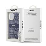 DKNY PC/TPU Repeat Pattern Tonal Stripe Magsafe Zadní Kryt pro iPhone 14 Blue