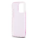DKNY PC/TPU zadný kryt s opakujúcim sa vzorom pre iPhone 15 Pro Pink