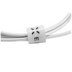 Dlouhý datový a nabíjecí kabel FIXED s konektory USB-C/USB-C a podporou PD, USB 2.0, 2 metry, 60W, bílý